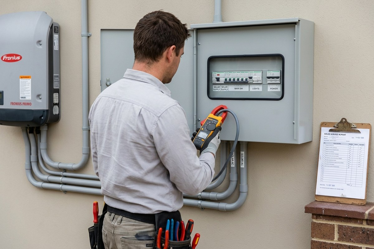 Solar System Servicing and Health Checks on the Central Coast