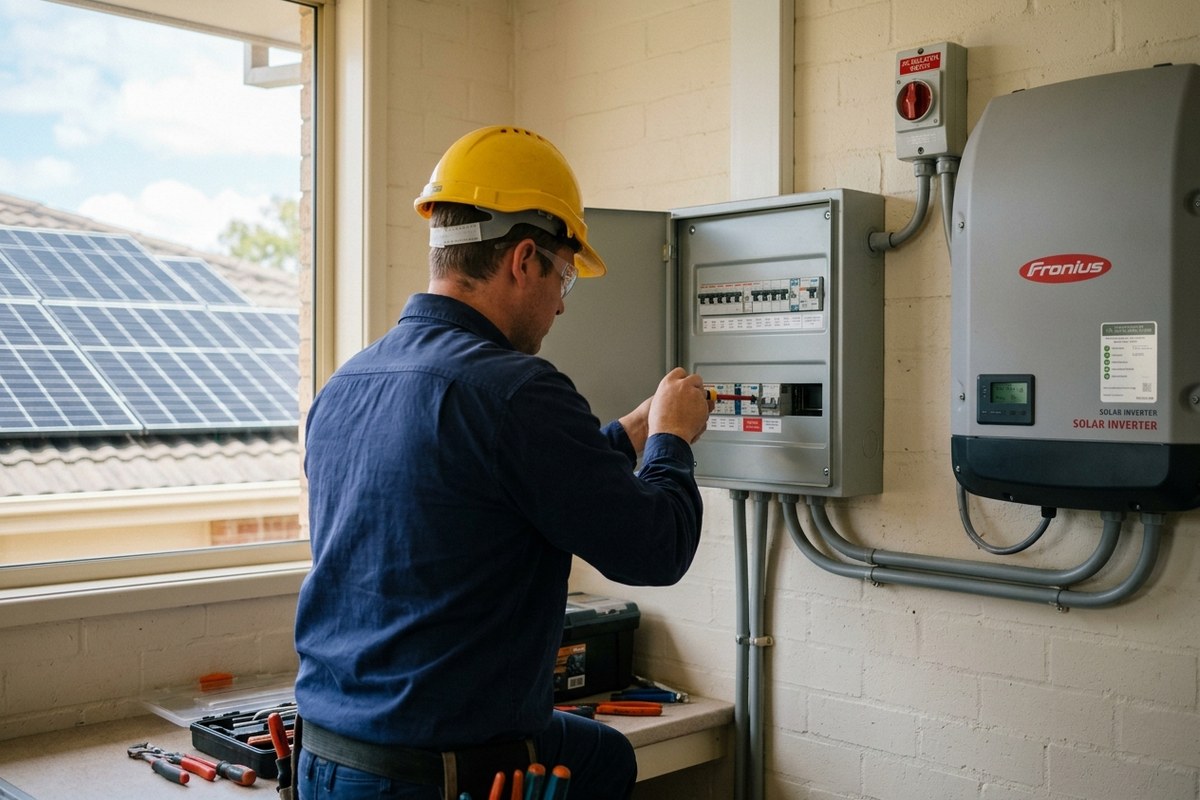 CEC Accreditation Versus a Licensed Electrician for Solar Work